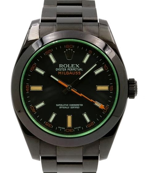 rolex milgauss bamford black|Rolex Milgauss black bezel.